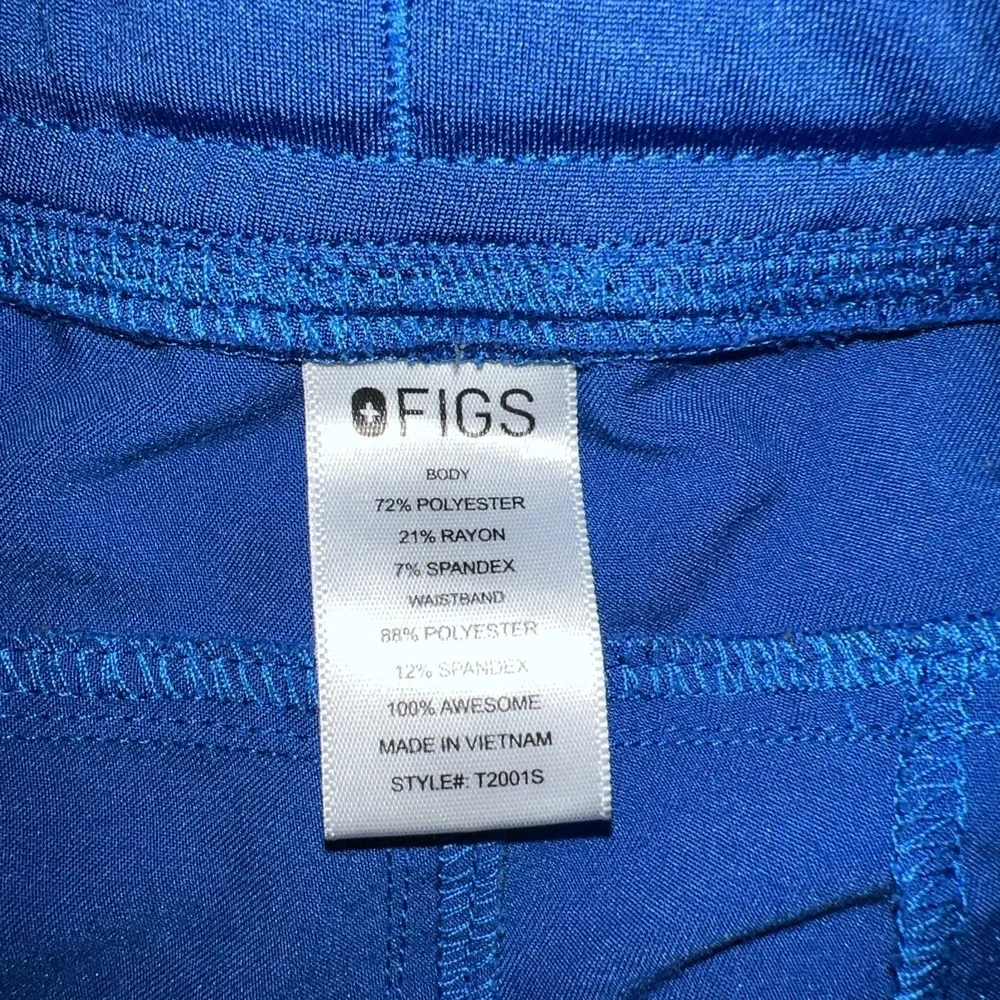 FIGS Axim Scrub Pants Men's XXL Short Royal Blue Technical Collection T2001S